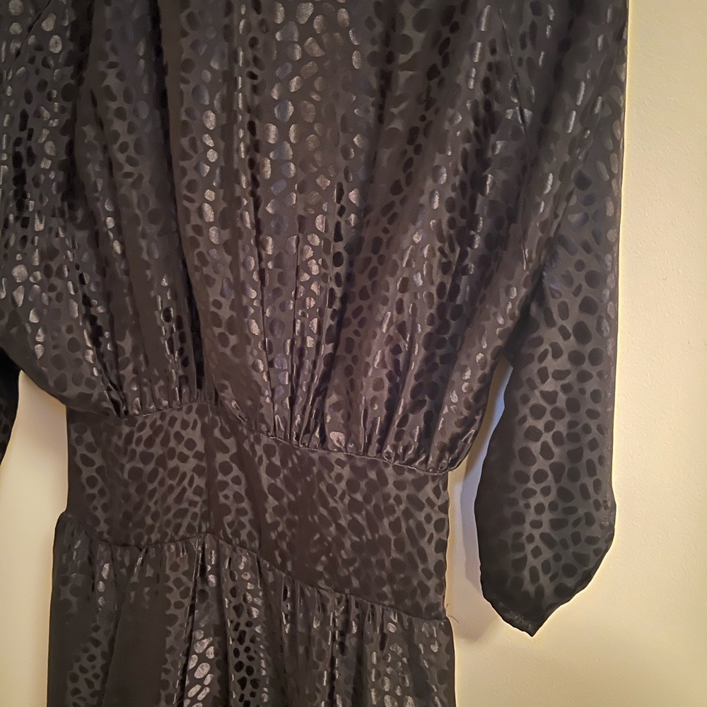 ASOS Black Textured Dress